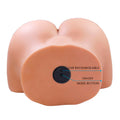 CRAZY BULL - Julia XXL Dobbel vibrerende masturbator Vagina & anus Naturfarge