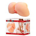 CRAZY BULL - Liora XXL Dobbel masturbator Vagina & anus Naturfarge