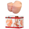 CRAZY BULL - Liora XXL Dobbel masturbator Vagina & anus Naturfarge