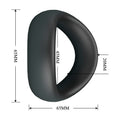 CRAZY BULL - Valen Ergonomisk silikon-penisring