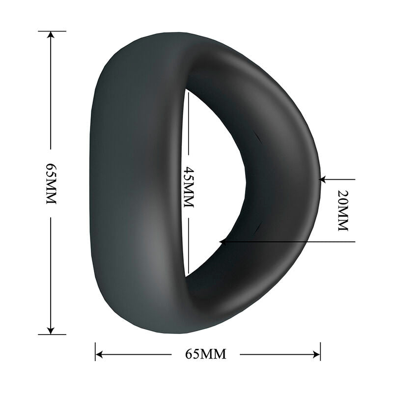 CRAZY BULL - Valen Ergonomisk silikon-penisring