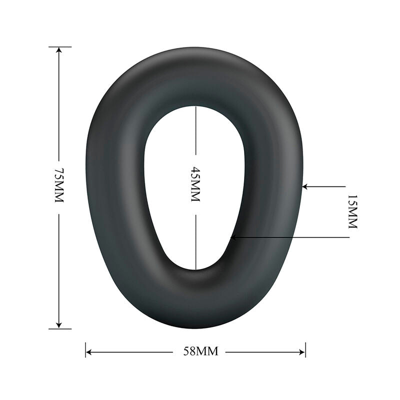 CRAZY BULL - Vesper Super Soft Silikon-penisring