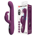 PRETTY LOVE - Dee Multifunksjons rabbitvibrator med oscillering & perkusjon