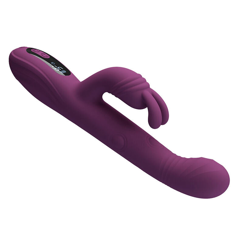 PRETTY LOVE - Dee Multifunksjons rabbitvibrator med oscillering & perkusjon