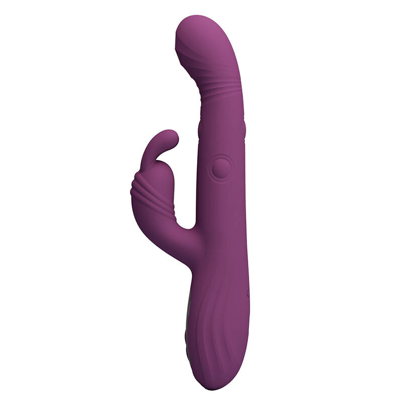 PRETTY LOVE - Dee Multifunksjons rabbitvibrator med oscillering & perkusjon