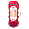 PRETTY LOVE - Flora Vagina-masturbator med sugekopp & innvendige teksturer