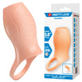 PRETTY LOVE - Geraldine Tykkende penissleeve Naturfarge