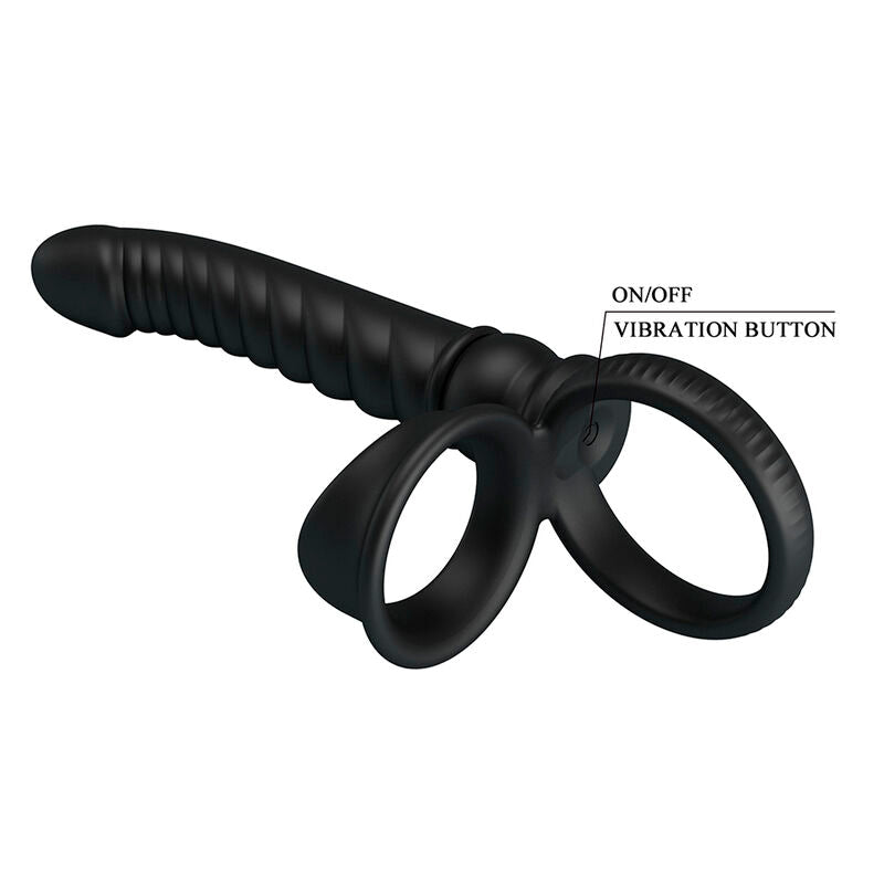 PRETTY LOVE - Merritt Analvibrator med ring