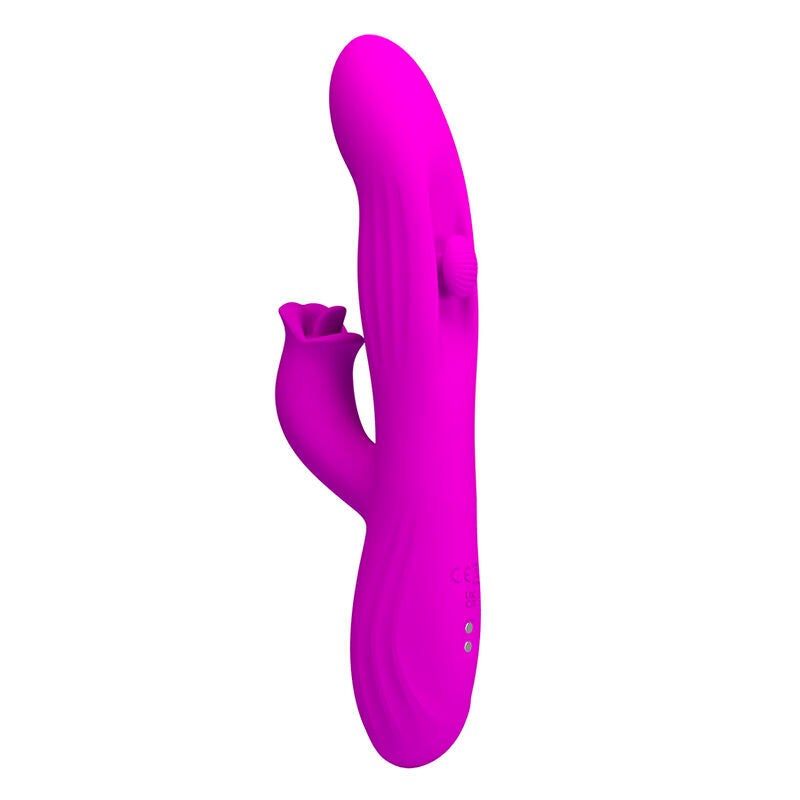 PRETTY LOVE - Yalanda Oscillerende rabbitvibrator med LED