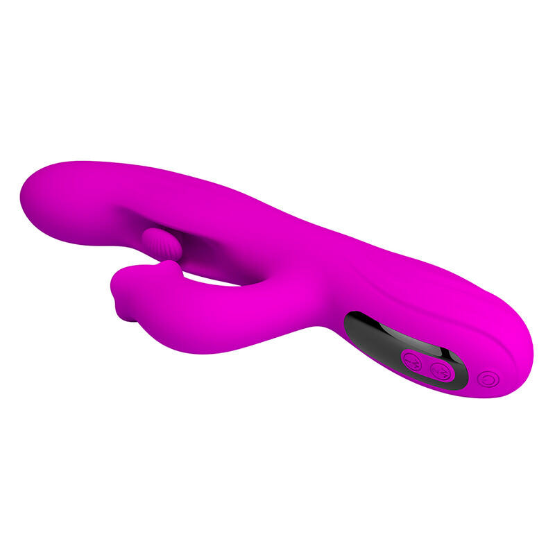 PRETTY LOVE - Yalanda Oscillerende rabbitvibrator med LED
