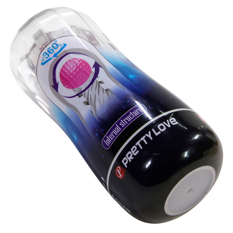 PRETTY LOVE - 360° Teksturert masturbator-kopp Klar