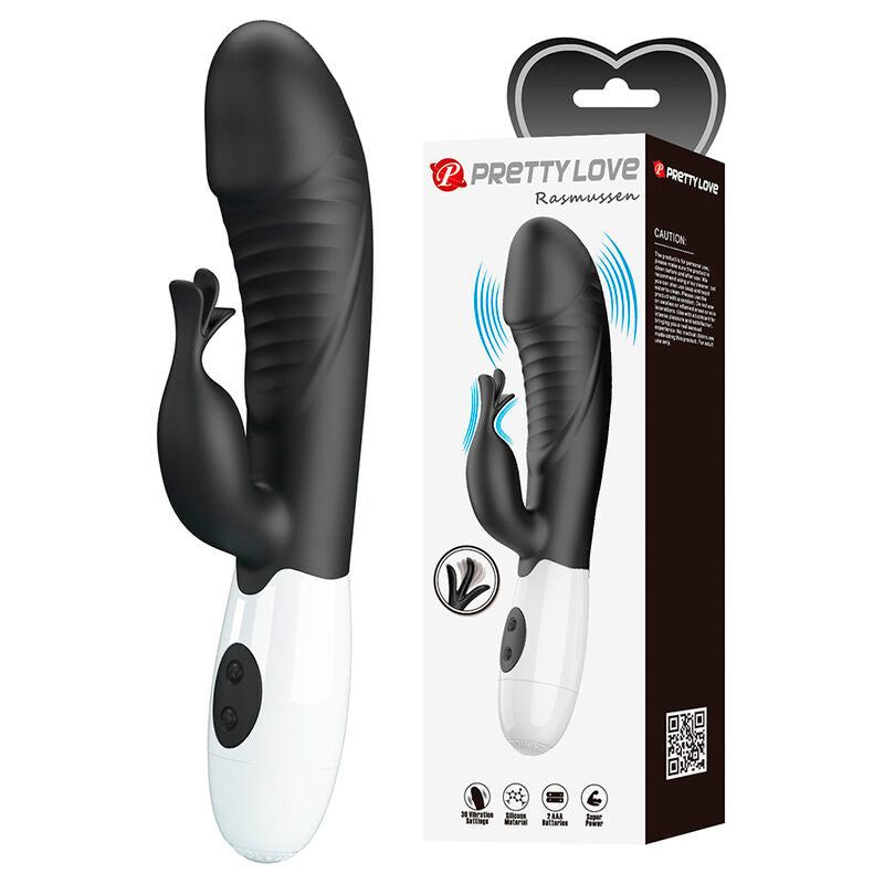 PRETTY LOVE - Rasmussen Rabbitvibrator 30 funksjoner