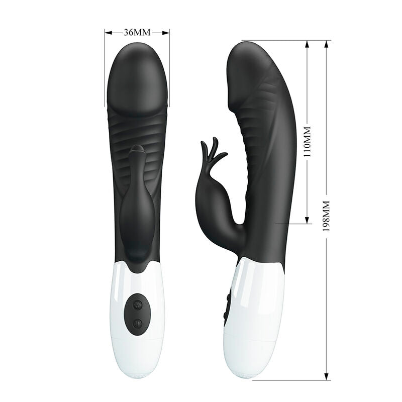 PRETTY LOVE - Rasmussen Rabbitvibrator 30 funksjoner
