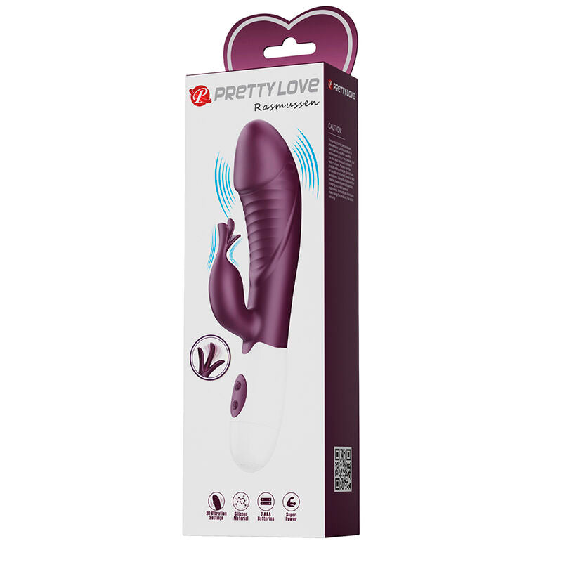 PRETTY LOVE - Rogue Muse Rabbitvibrator 30 funksjoner