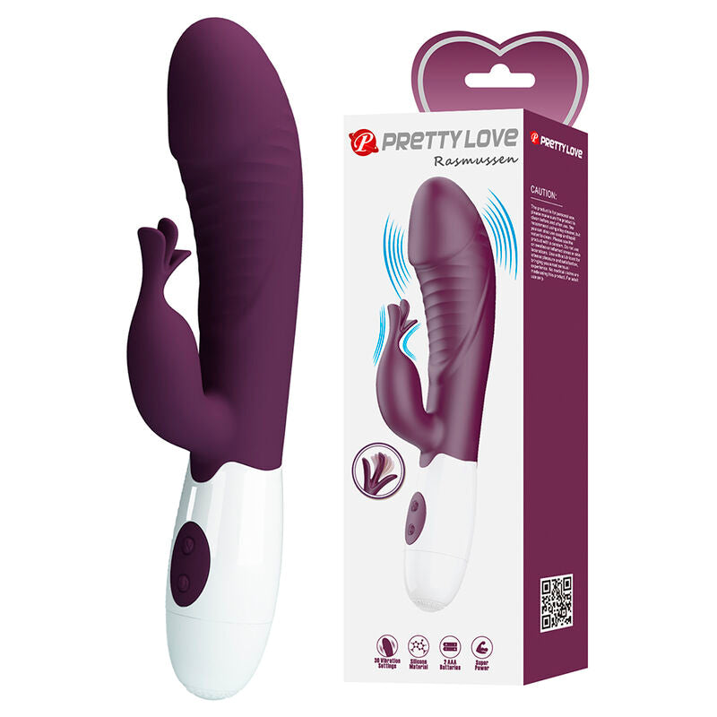 PRETTY LOVE - Rogue Muse Rabbitvibrator 30 funksjoner