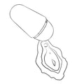 ROMP - Free X Lufttrykksvibrator med lokk