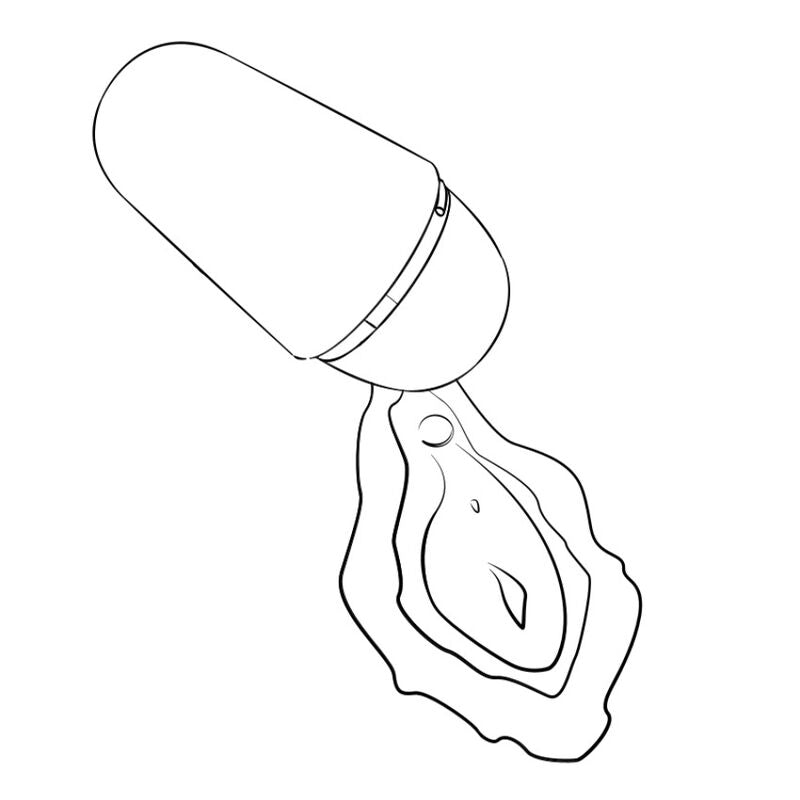 ROMP - Free X Lufttrykksvibrator med lokk