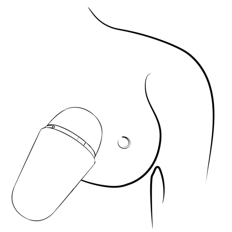 ROMP - Free X Lufttrykksvibrator med lokk