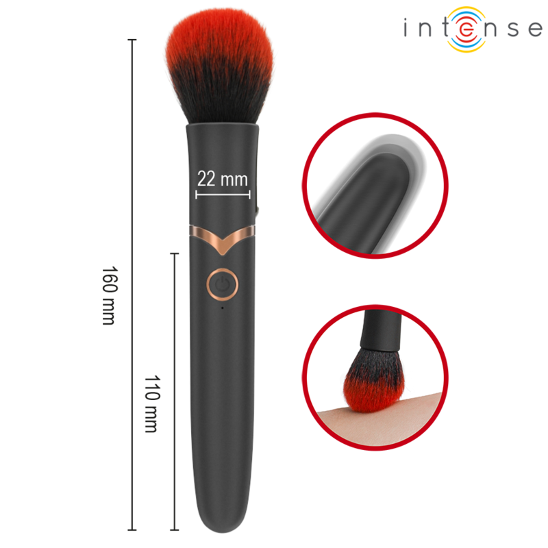 INTENSE - Emilia Vibrerende Børste 16 cm