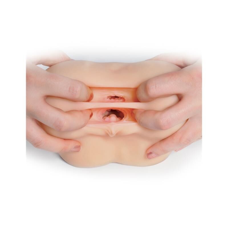 PIPEDREAM EXTREME TOYZ - Mega Stroker Masturbator Rumpe & Vagina 19,9 cm