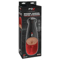 PDX ELITE - Fap-O-Matic Pro XL Automatisk Vibrerende Masturbator Brun 34,9 cm