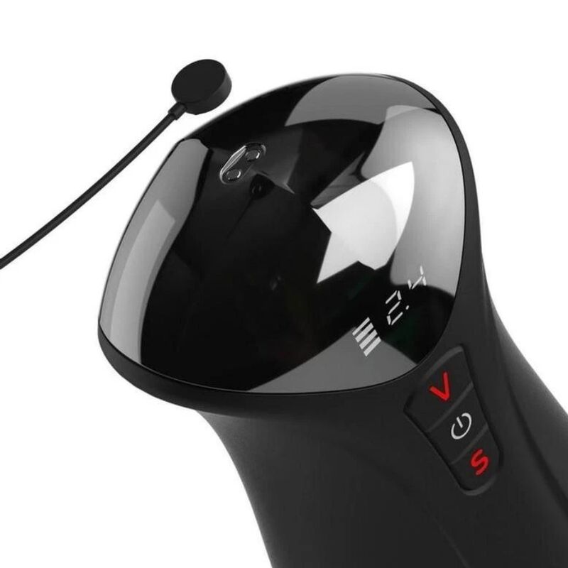 PDX ELITE - Fap-O-Matic Pro XL Automatisk Vibrerende Masturbator Brun 34,9 cm
