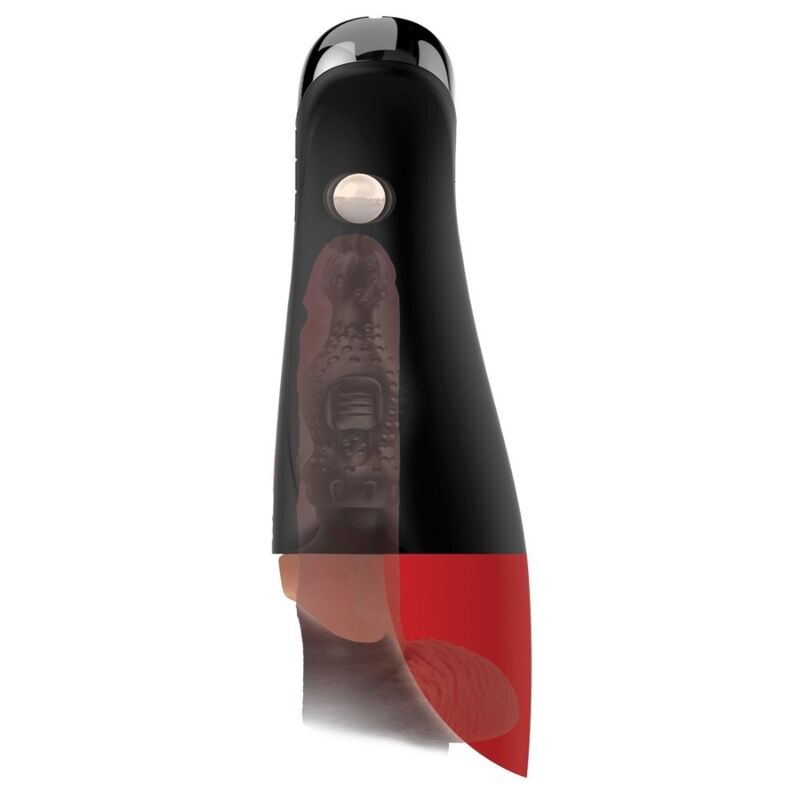 PDX ELITE - Fap-O-Matic Pro XL Automatisk Vibrerende Masturbator Brun 34,9 cm