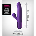 FANTASY FOR HER - Super Sonix Thruster Rabbitvibrator Lilla 22 cm
