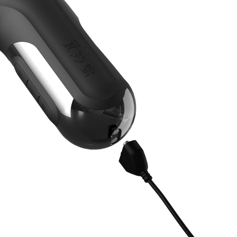 FETISH FANTASY SERIES - Sonix Silikon Thruster Rabbitvibrator Sort 23 cm