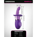 FANTASY FOR HER - Ultimate Pleasure Pro Plus Rabbitvibrator Lilla 20,3 cm