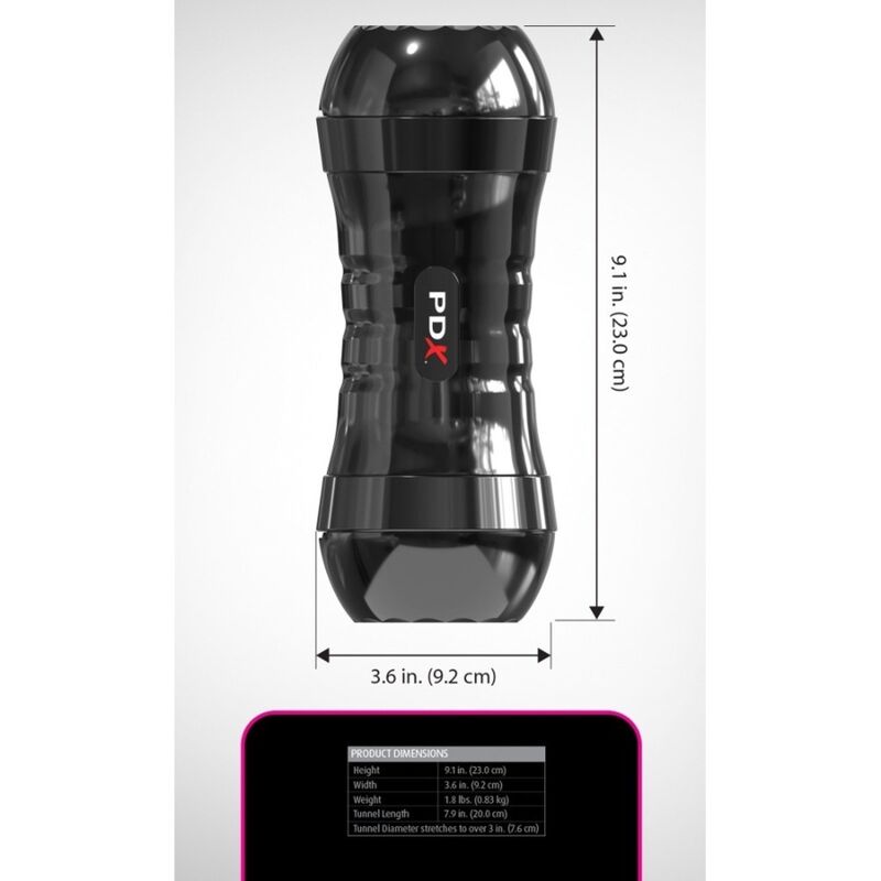 PDX EXTREME - Wet Pussies Vendbar Masturbator 21,6 cm