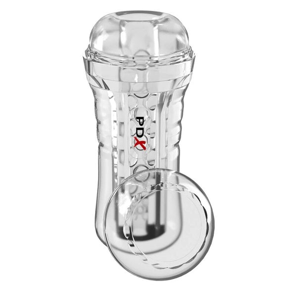 PDX ELITE - Viewtube Plus Transparent Masturbator 21 cm