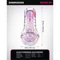 PDX ELITE - Viewtube XXL LED Transparent Masturbator 27,3 cm