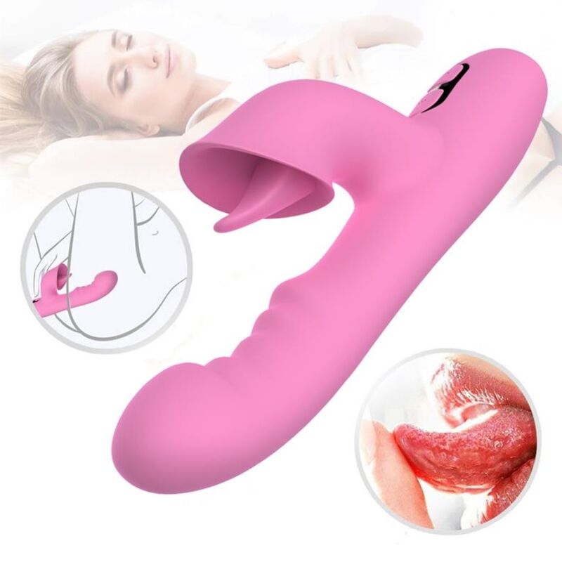 NALONE - T-May Rabbitvibrator med støt & svingbevegelse