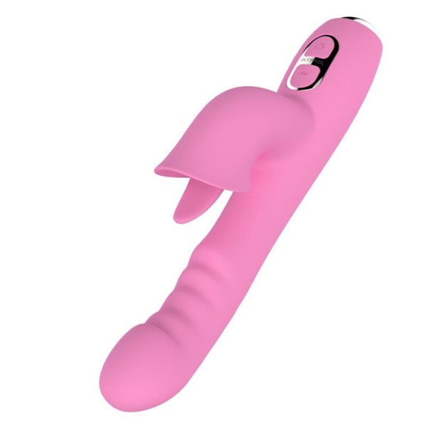 NALONE - T-May Rabbitvibrator med støt & svingbevegelse