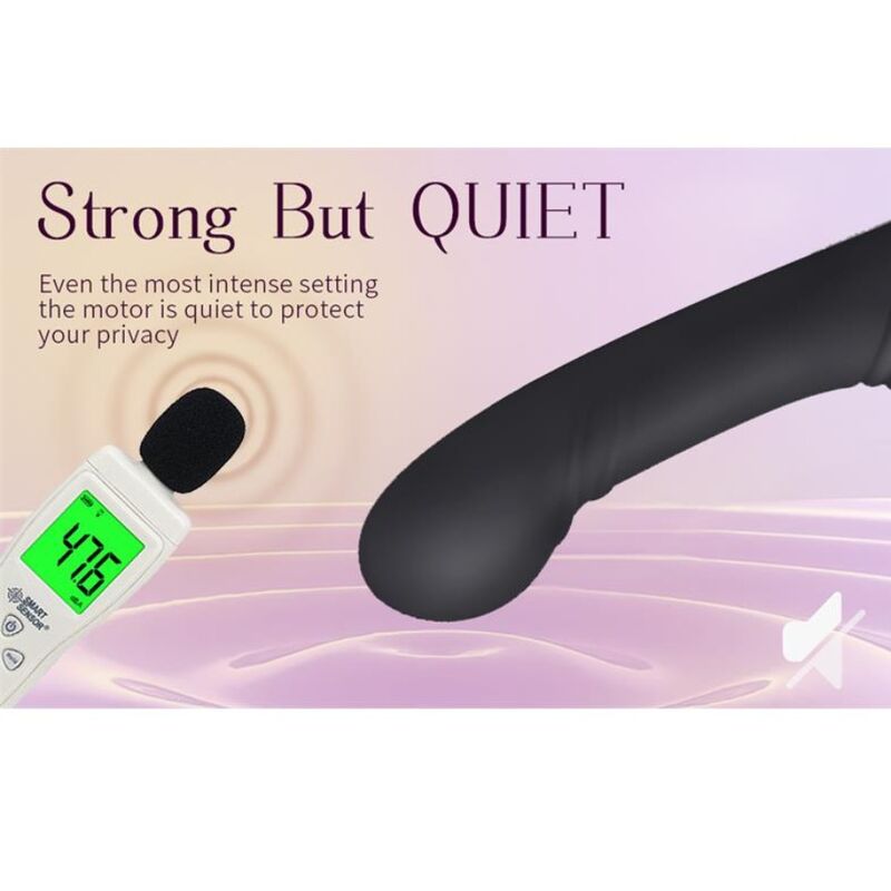 NALONE - Allow Dobbel vibrator med rotasjon & støt