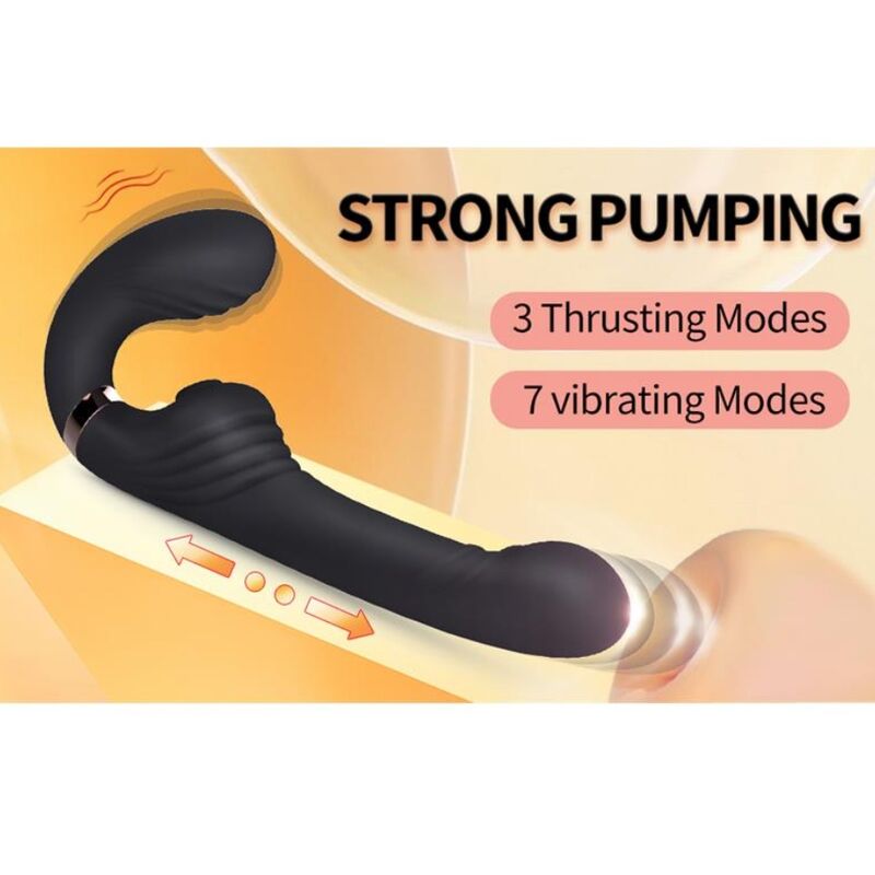 NALONE - Allow Dobbel vibrator med rotasjon & støt
