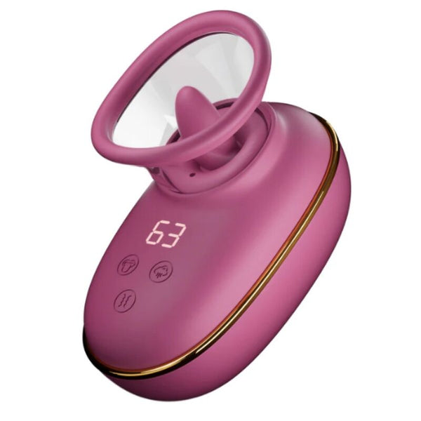 SHE.EO - Automatisk klitorispumpe med slikke-effekt