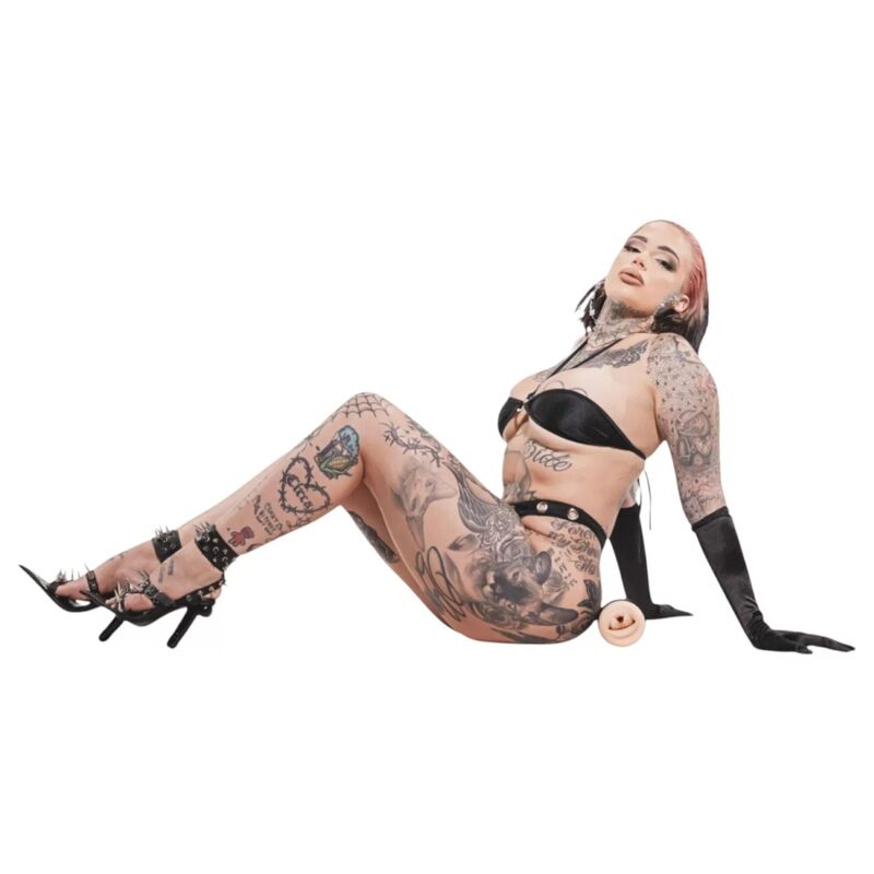 KIIROO - Raven Mouth Realistisk masturbator med tunge