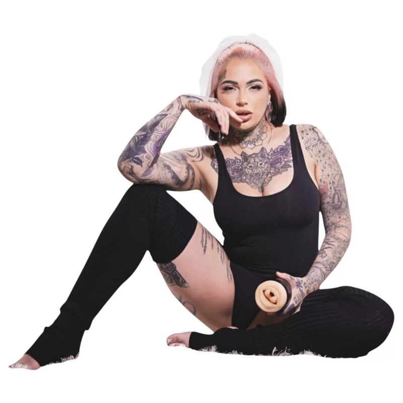KIIROO - Raven Mouth Realistisk masturbator med tunge