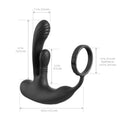 ANAL FANTASY ELITE - Ass-Gasm IntiMotion Oppladbar anal- & perineumstimulator