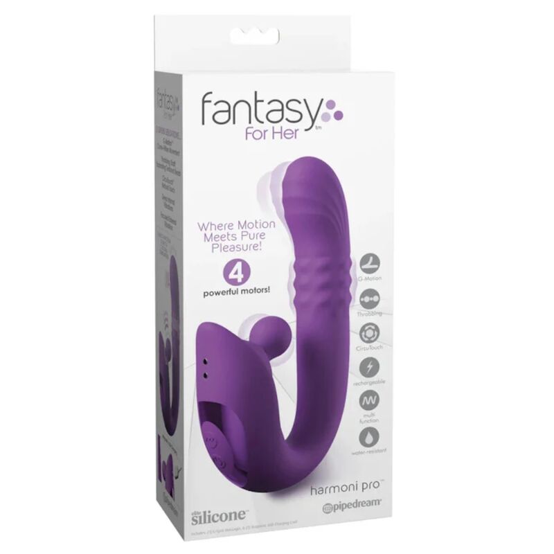 FANTASY FOR HER - Harmoni Pro Rabbitvibrator for G-punkt & klitoris