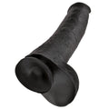 KING COCK - Realistisk dildo med baller 38 cm