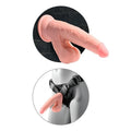 KING COCK PLUS - Triple Density Realistisk dildo med svingende baller 23 cm