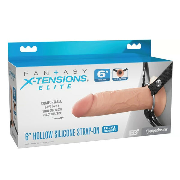 FANTASY X-TENSIONS ELITE - Hul silikon strap-on 15,2 cm