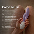 LELO - Ina Twist Rabbitvibrator for G-punkt & klitoris Lavendel