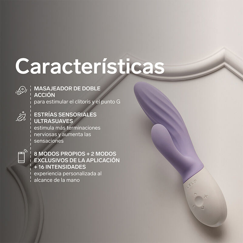 LELO - Ina Twist Rabbitvibrator for G-punkt & klitoris Lavendel