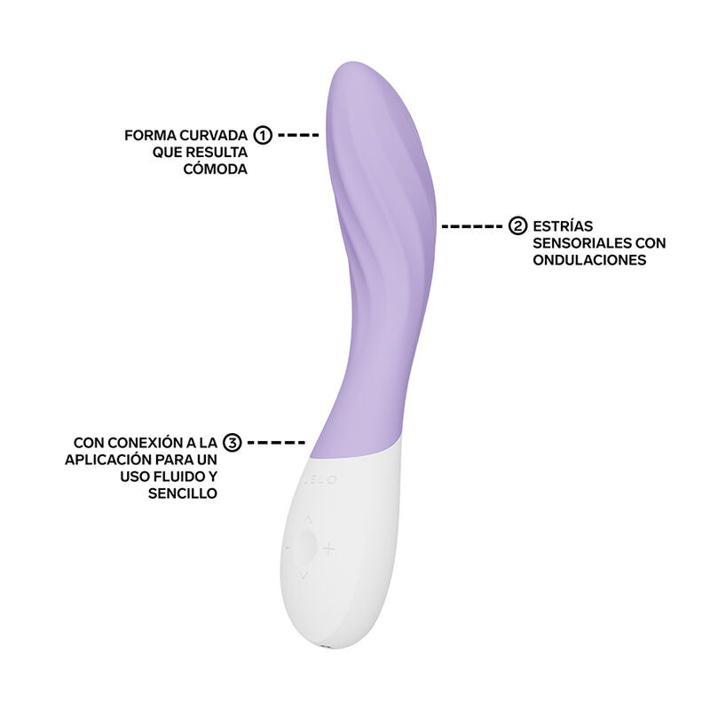 LELO - Mona Twist Oppladbar app-styrt G-punktsvibrator Lavendel