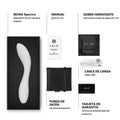 LELO - Mona Spectra Intim massasjestav med rødt lys Oppladbar app-styrt