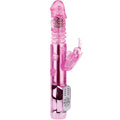 BAILE - Rabbit Throbbing Butterfly Oppladbar Roterende Rabbitvibrator